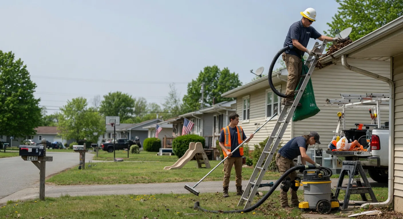 Gutter Installation in Odin, IL near me